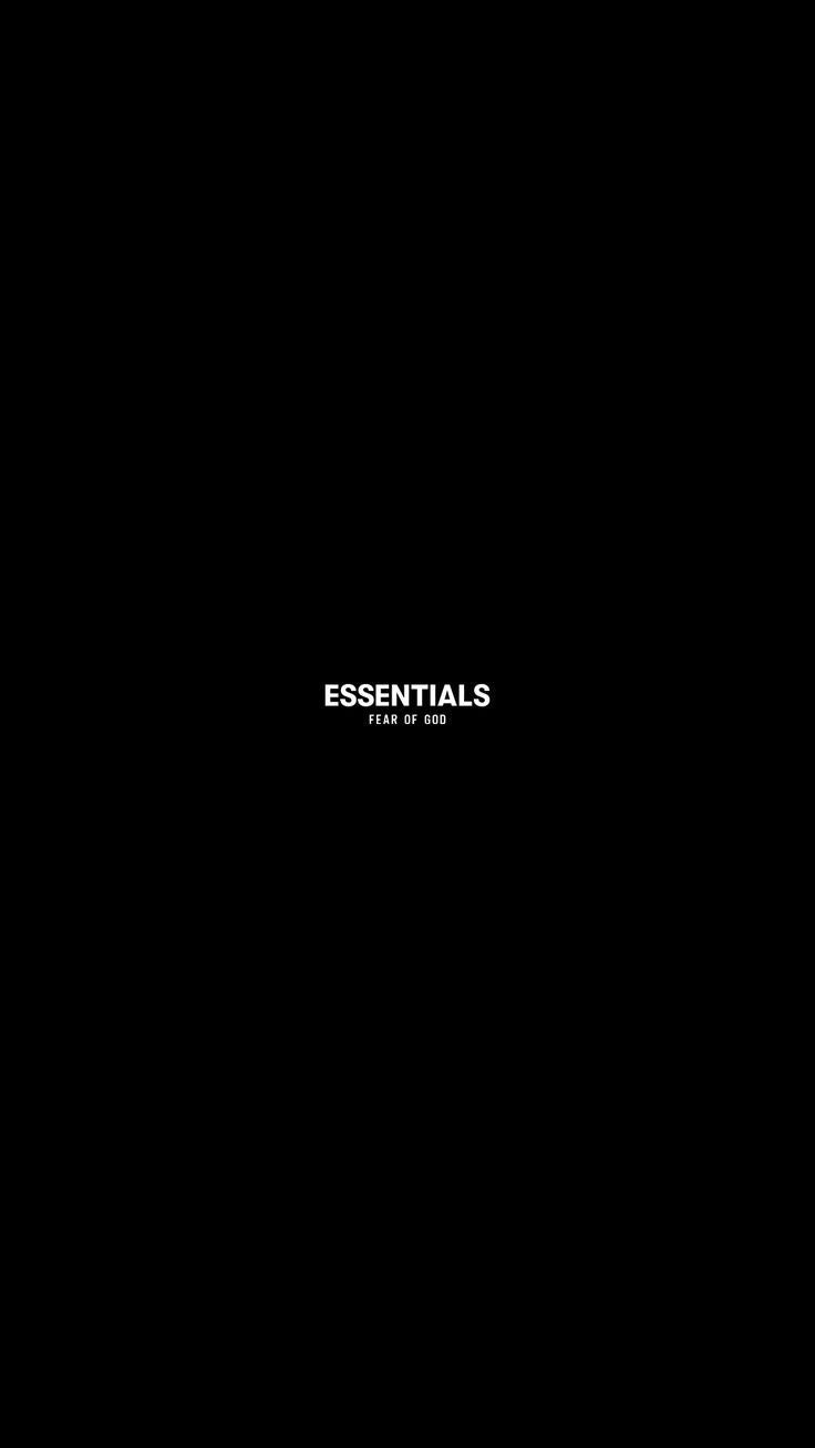 Essentials Fear Of God