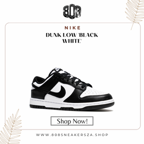 NIKE DUNK LOW RETRO WHITE BLACK PANDA