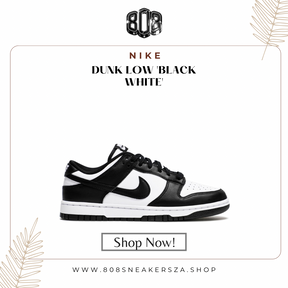 NIKE DUNK LOW RETRO WHITE BLACK PANDA