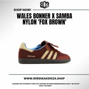 WALES BONNER X SAMBA NYLON 'FOX BROWN'
