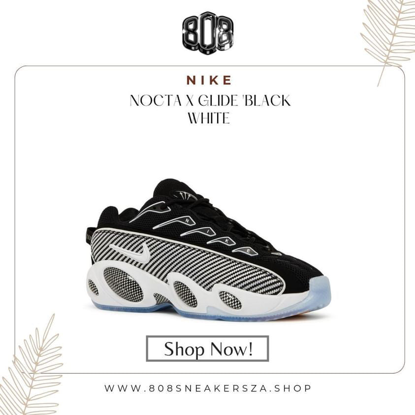 NOCTA X GLIDE 'BLACK WHITE'