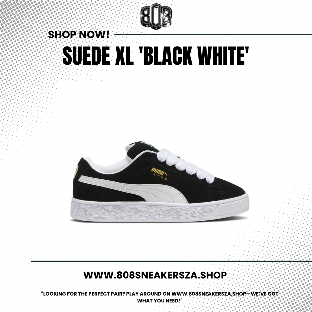 SUEDE XL 'BLACK WHITE