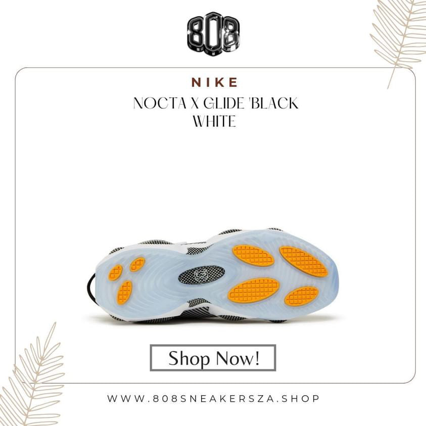 NOCTA X GLIDE 'BLACK WHITE'