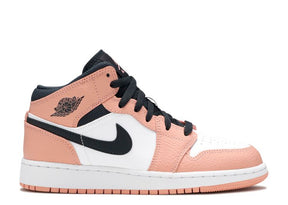 AIR JORDAN 1 MID GS 'PINK QUARTZ'