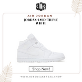 Jordan 1 Mid
Triple White