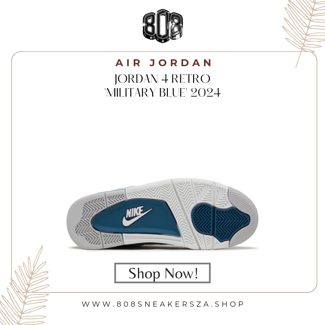 JORDAN 4 RETRO 'MILITARY BLUE' 2024