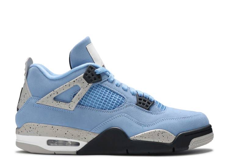 NIKE AIR JORDAN 4 RETRO UNIVERSITY BLUE