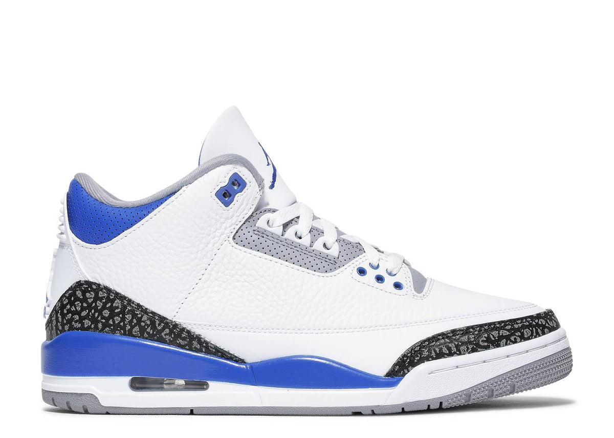 NIKE AIR JORDAN 3 RETRO 'RACER BLUE'